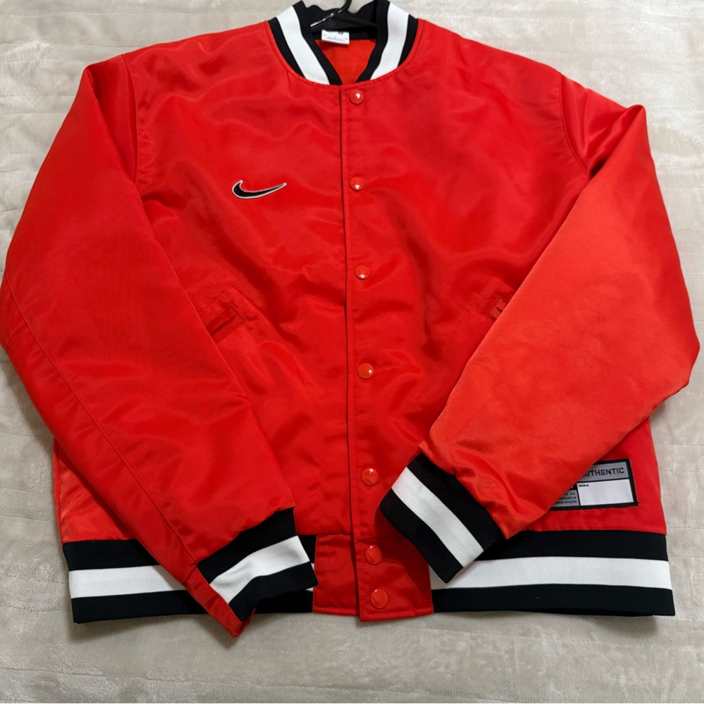 Nike Men's Red Bomber Jacket